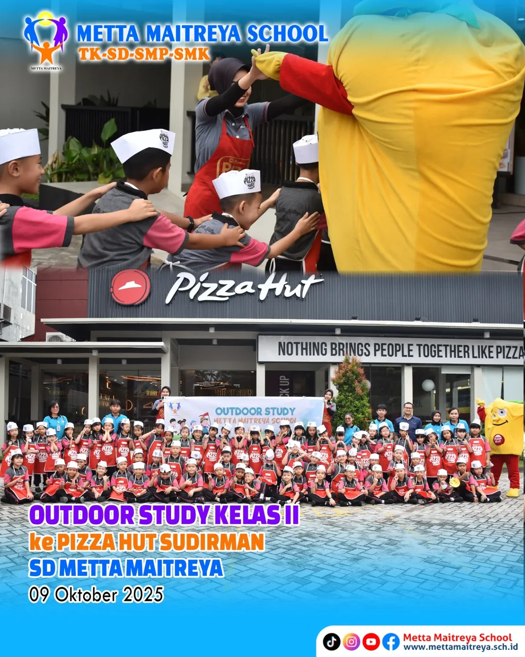 Outdoor Study Kelas II ke Pizza Hut Sudirman